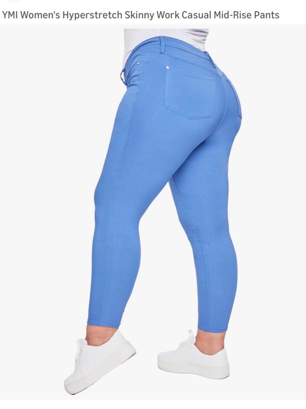 YMI Women's Hyperstretch Skinny Jeans - Blue